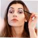 Baluue 12 Pcs Flat Eyebrow Brush Eyeliner Brush Cosmetics Tool Flat Concealer Brush Artificial Fiber Black - Buy Online on GoSupps.com