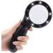 Magnifiers for Craft Work Reading Magnifier Lamp Charge Type HD Read for Senior Citizens 10 Times Portable Read Newspaper Better Life