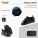 Infant Baby Boys Girls PU Leather Loafers | Toddler Oxford Dress Shoes 3-6 Months | Black - Buy Online on GoSupps.com