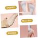 FOMIYES Five Toe Sticky Foot Inserts - 4 Pairs Gel Heel Pads for Women | Comfort Insoles for Plantar Shoes - Enhance Shoe Fit & Support - Buy Online on GoSupps.com