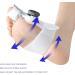 Adjustable Thumb Valgus Corrector | Silicone Toe Straightener (Black) | Prevent Overlapping & Align Hallux Valgus - Buy Online on GoSupps.com