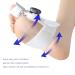 Hallux Valgus Corrector - Orthopedic Silicone Toe Straightener for Daily Use | BROLEO - Buy Online on GoSupps.com