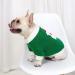 Christmas Dog Sweater for Small Dogs - Soft Thickened Snowman Design | Puppy T-Shirts | Size M Green - Buy Online on GoSupps.com