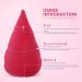 Sponge Cushion Puffs Makeup Sponge Blender Foundation Beauty Tool Powder Puff with Screw Shape Face Makeup Loose Powder Cushion Makeup Sponge for Contouring Under Eyes and Corners - Buy Online on GoSupps.com