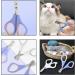 NOOMIEQCF Pet Nail Clippers Round Hole Pet Nail Scissors Stainless Steel Pet Nail Trimmers for Cat Dog Small Animals - Buy Online on GoSupps.com