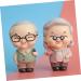 ABOOFAN 2pcs Cake Decoration Old Age Statue Loving Couple Cake Topper Old Couple Figurines Parent Anniversary Cake Topper Grandparents Statue Elderly Accessories Resin Lovers Casual - Buy Online on GoSupps.com
