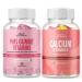 AZANI PMS Gummy (30 Vegan Gummies) + Calcium and Vitamin-D (30 Gummies)