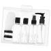 1 Set Portable Toiletry Set Shampoo Lotion Bottles with Lids Body Wash Bottles Refillable Pump Bottle Toiletry Bottles Spray Bottle The Pet Travel With Cover Filling Pump