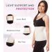 Unisex Wool Abdominal Binder | Therapeutic Warmth | 80% Wool | 2XL XX-Large | International Shipping Available - Buy Online on GoSupps.com