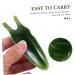Fomiyes 3 Set Massage Scraping Tool - Jade Gua Sha Plates & Comb for Scalp Relief & Trigger Point Massage - 12x4cm Green - Buy Online on GoSupps.com