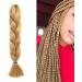 Braided Ponytail Extension Trendy Firm Fixed Ponytail Extension Wig 24in for Party (24#) - Buy Online on GoSupps.com