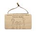 Family sign made of wood personalized with surname and first names of the family + funny sayings - door sign family door sign family coat of arms bell sign front door sign name sign