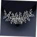 Housoutil Bridal Hair Accessory Wedding Hair Comb Bridal Hair Comb Wedding Side Comb Wedding Hair Clip Crystal Hair Comb Vine Side Comb Crystal Headpiece Dress The Photo Bride - Buy Online on GoSupps.com