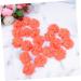 COHEALI 60 pcs Chiffon Cloth Diy Mini Shaped Accessory Hairhoop Flowers Accessoriesorange Girls Pearl As Shownx3pcs Size 1x3pcs - Buy Online on GoSupps.com