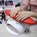 Feadem Nail Arm Rest - Waterproof Wear-Resistant Microfiber Leather Hand Pillow for Salon Manicure - Red - Buy Online on GoSupps.com
