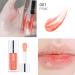 Plumping Lip Gloss - Moisturizing Glossy Lip Oil Tinted - Nourishing Hydrating Lip Glow Oil with Vitamin E - Lips Skin Care Lip Balm Long Lasting Clear Lipgloss Makeup (001 Light Orange) - Buy Online on GoSupps.com