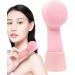 Streysisl Electric Facial Cleansing Brush Facial Cleansing Brush Face Scrubber | Soft Silicone Rotating Cleansing Brush 2-in-1 Design for Deep Clean & Gentle Exfoliation - Buy Online on GoSupps.com