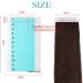 Jemesi 120 Pieces Replacement Tapes for Tape-In Hair Extensions | High Adhesive Hair Adhesive Tape - 1 Pack - Buy Online on GoSupps.com