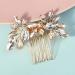 SAFIGLE Wedding Hair Comb Rhinestone Hair Comb Bridal Hair Comb Decorative Hair Comb for Women - Buy Online on GoSupps.com
