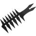 Wide Tooth Hair Comb Double Sided Oil Styling Comb for Men Portable ABS Material (Black) - Buy Online on GoSupps.com