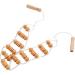 Back Massage Accessories | Holz Therapy Roller & Manual Massage Belt for Pain Relief in Back Neck Legs & Waist - International Shipping Available - Buy Online on GoSupps.com