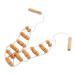 Accessories Back massage device Muscles Muscles Holz therapy roller manual massage belt to relieve pain in the back neck legs waist