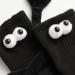 Yixacao Funny Magnetic Suction Couple Socks 2023 | New 3D Doll Design | 2 Pair Set for Women/Men | Small-Medium Black - Buy Online on GoSupps.com