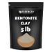 Bentonite Clay Powder 5lbs Pure Bulk Ingredients | Natural Clay for Face and Hair Mask | DIY Soap and Deodorant Making | Indian Healing Clay Powder