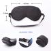 O'Bester Natural Silk Sleep Mask | Super Soft Eye Mask with Adjustable Strap | Ultimate Sleeping Aid Blindfold | Blocks Light | Small White Flowers - Buy Online on GoSupps.com