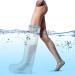 Doact shower protection foot waterproof plaster composition shower protection leg for plaster bone shower cover shower cover for shower bathing bathroom leg (78 cm) 78 cm (1 Pack)