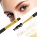 Docolor Professional Angled Eyebrow Brush & Eyelash Brush - Black | Perfect for Precise Eyebrow Makeup | International Shipping Available - Buy Online on GoSupps.com