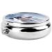 Winter Landscape Round Pill Box - 3 Compartment Portable Travel Organizer for Pills - Buy Online on GoSupps.com