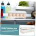 LABRIMP 10 Egg Carton Fridge Food Tray Eggs Containers for Food Egg Holder Carrying Case Refrigerator Pink 24.50X12.00X7.50CM - Buy Online on GoSupps.com