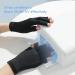 Fingerless UV Protection Manicure Gloves 2 Pairs UV Gloves Excellent Elasticity Art UV Blocking Gloves for Nail Gel Dryer Professional Fingerless Gloves for Protecting Hands from UV Nail Lamp Black - Buy Online on GoSupps.com