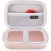 Canboc Hard Case for Canon Ivy Mini/CLIQ+2 Photo Printer - Rose Gold Mesh Bag for Paper & Cable - Buy Online on GoSupps.com