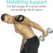 Vive Kinesiology Tape (105 Feet) - Therapeutic Support Tape for Muscle and Joint Recovery - Waterproof Sports Tape - Black 2 x 105 - Buy Online on GoSupps.com