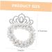 FOMIYES Hair Accessories Scrunchies for Girls Pearl Crown Hair Tie Elastic Ponytail Holder Hair Ties for Girls Pearl Beaded Hair Scrunchies Pearl Hair Tie Alloy Child Pearl Beads Ball Head - Buy Online on GoSupps.com