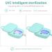 Portable U V Toothbrush Holder & Cleaner | Rechargeable Travel Case for Household & Business Trips (Blue) - Buy Online on GoSupps.com