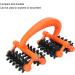 Manual Massage Roller for Back Pain Relief | Enhance Muscle Relaxation & Blood Flow | Acupuncture Point Meridian Massager - Buy Online on GoSupps.com