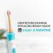 Ponpace Kids 3+ Bamboo Electric Toothbrush Replacement Heads - Compatible with Philips Sonicare, Plant-Based Bristles for Age 3+ Children - Buy Online on GoSupps.com