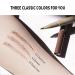 MAKETOPYZN Liquid Eyebrow Pen - Long-Lasting Microblading Effect - Waterproof & Smudge-proof - Dark Grey - Buy Online on GoSupps.com