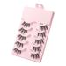 UAMOU Mink Eyelashes Volume False Lashes 3D Mink Natural Long Make Up False Eyelash Faux Cils Cilios Fluffy Fake Eye Lashes Cheerfully (Color : 5 pairs 1005 Size : 50 boxes)