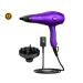 Buy Purple Professional 1875W Lightweight Hair Dryer - Tourmaline Ceramic Ionic with Diffuser & Comb - Fast International Shipping - Buy Online on GoSupps.com