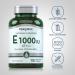 Piping Rock Vitamin E 1000 IU Softgel Capsules | 671mg | 100 Pills | D-Alpha Tocopheryl Supplement | Non-GMO Gluten Free - Buy Online on GoSupps.com