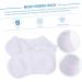 Housoutil 1 Pair Protective Socks Cracked Spa Socks Moisturizing Treatment Socks Gel Socks for Cracked Feet Silicone Heel Socks Womens Socks Sebs Foot Miss White Nursing Socks 20X12cm - Buy Online on GoSupps.com