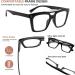 Eyekepper 4-Pack Design Reading Glasses for Women & Men - Stylish Square Readers 2.0x Magnification International Shipping Available - Buy Online on GoSupps.com