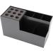harayaa Salon Organizer Hair Brush Holder Sponge Lining Brush Hairdressing Tool Storage Box Salon Shear Holder for Office Dorm Room - Buy Online on GoSupps.com