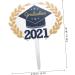 MERRYHAPY 7pcs 2021 Graduation Season Card Cupcake Ornaments 2021 Graduation Cupcake Topper Cupcake Toppers Graduation Party Decorations Cake Decorating Student Acrylic Photo - Buy Online on GoSupps.com