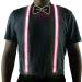 Shop Ausolee Luminous LED Suspenders & Bow Tie Set for Men - Perfect for Music Festivals & Halloween - Purple - Buy Online on GoSupps.com