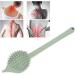 ZJchao Back Massage Hammer - Double-Sided Meridian Pat Massage Device for Relaxation & Tiredness Relief | Fitness Silicone Green Hedgehog Design - Buy Online on GoSupps.com